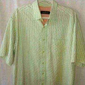 Bugatchi short sleeve shirt XL